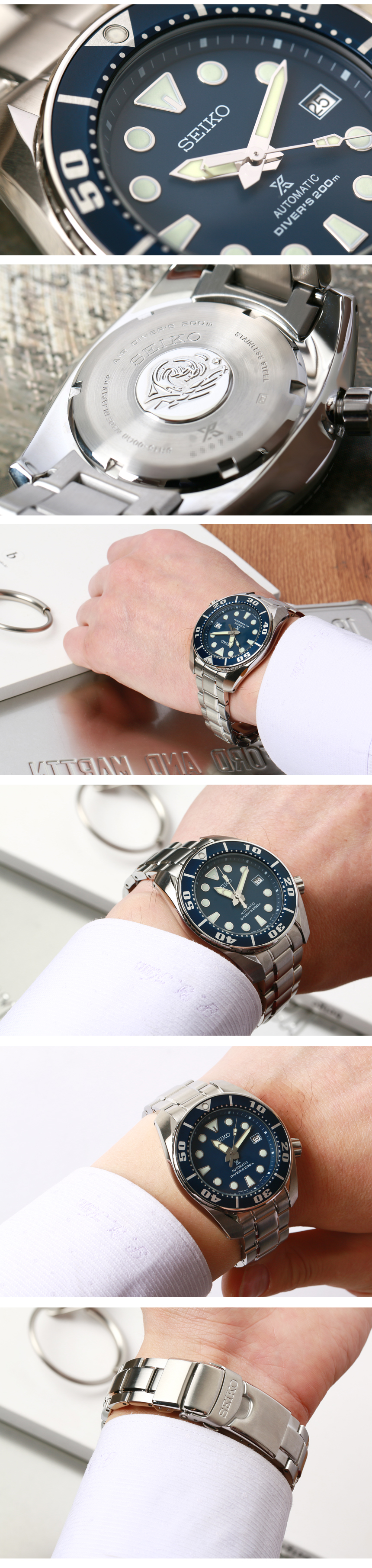 <b><p>Seiko Sumo Diver watch automic SBDC031J1</p></b><b><p>セイコー 相撲 ダイバー時計 オートマチック SBDC031J1 本物 数量限定</p></b><br /><br /><p align='center'>