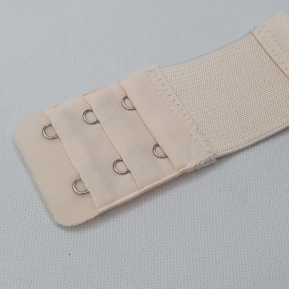 블랙와이어 브라주름제거 브라악세사리 연장후크화이트 여성속옷부속품 브라확장용품 브로클리너 브라사이즈조절 브라확장후크 블랙브라연장후크 블랙브라디테일 2단 베이지 밴드형 브라연장후크