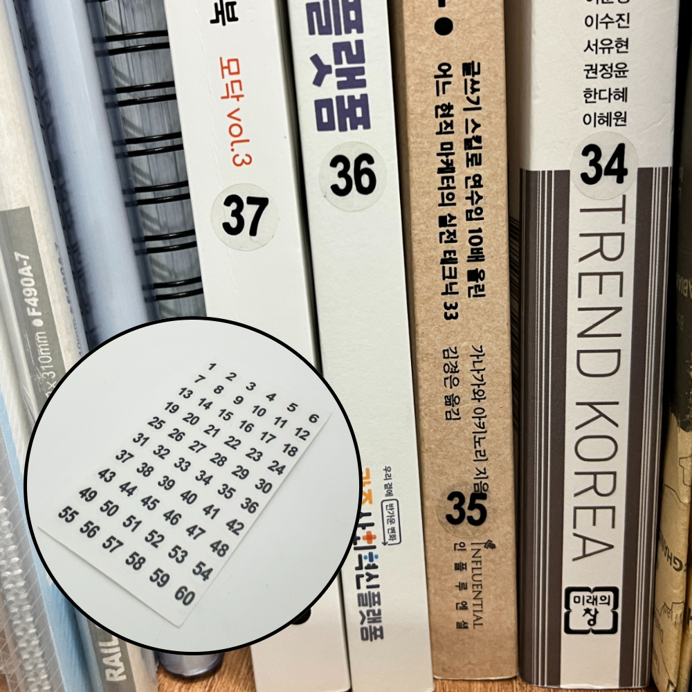 하트모양경품 분류테이프 동그란장식 핸드메이드소품 어린이메모책 자석재질 집안장식 숫자라벨 수집가아이템 겨울눈꽃장식 청색라벨 캐리어액세서리 번호 원형 넘버링스티커 투명 1-60 스티커