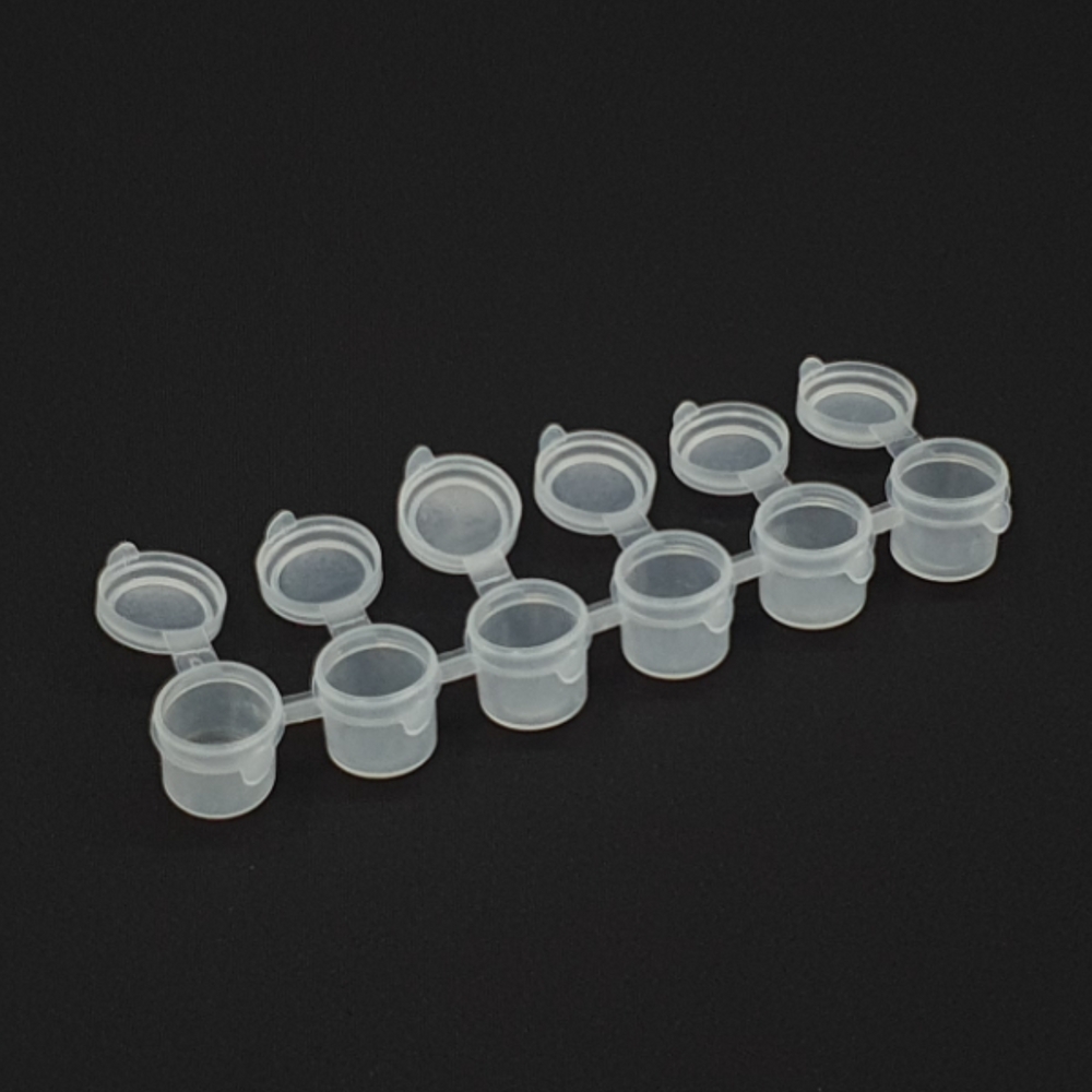 색칠 아트소 고체 포터리 수채 가죽 소분 색소통 작은 아트 아티스트 6구 5ml 소분통 미니 물감