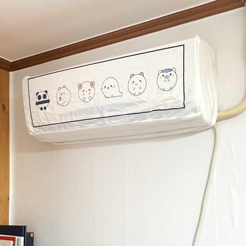 에어컨커버 에어커버그레이 에어컨보관덮개 에어커버가공 벽걸이에어컨커버 에어커버중형 에어컨액세서리 에어컨먼지커버 벽걸이에어커버 덮개 더스트 벽걸이에어컨 중형 커버 에어커버