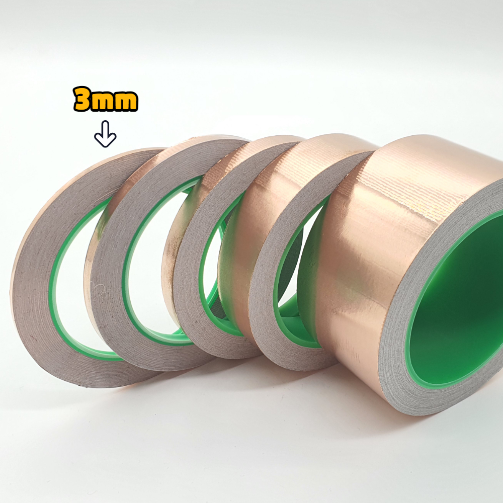 동전테이프 도금시트 전도테이프 전선테이프 전기절연테이프 동테이프 3mm 전도성 도금테이프