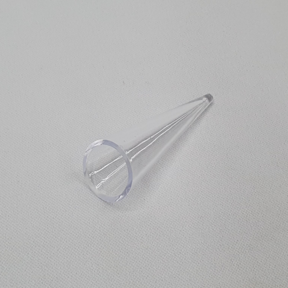 원뿔반지걸이 수평거치대 목걸이거치대 보석보관함 투명반지거치대 거치대 투명 원뿔 반지 걸이 반지거치대