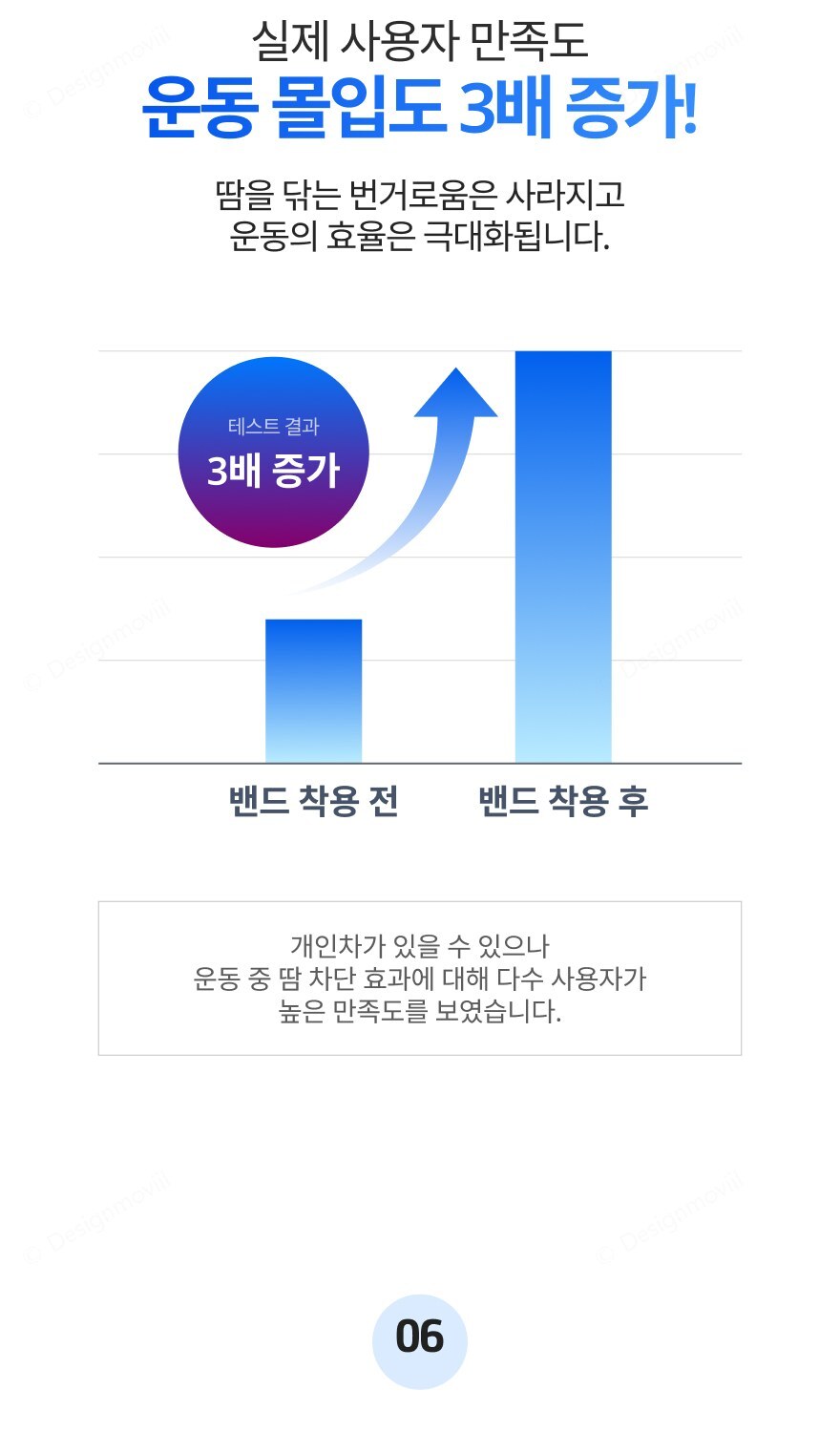 스포츠헤어밴드 땀흡수 신축성 머리띠 요가 헬스 런닝 신축성 스포츠 헤어밴드 23x6x0.5cm 상세 이미지 11