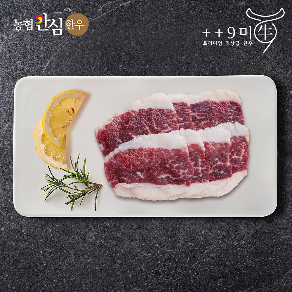 [구미우] 1++9등급 한우 차돌박이 냉동