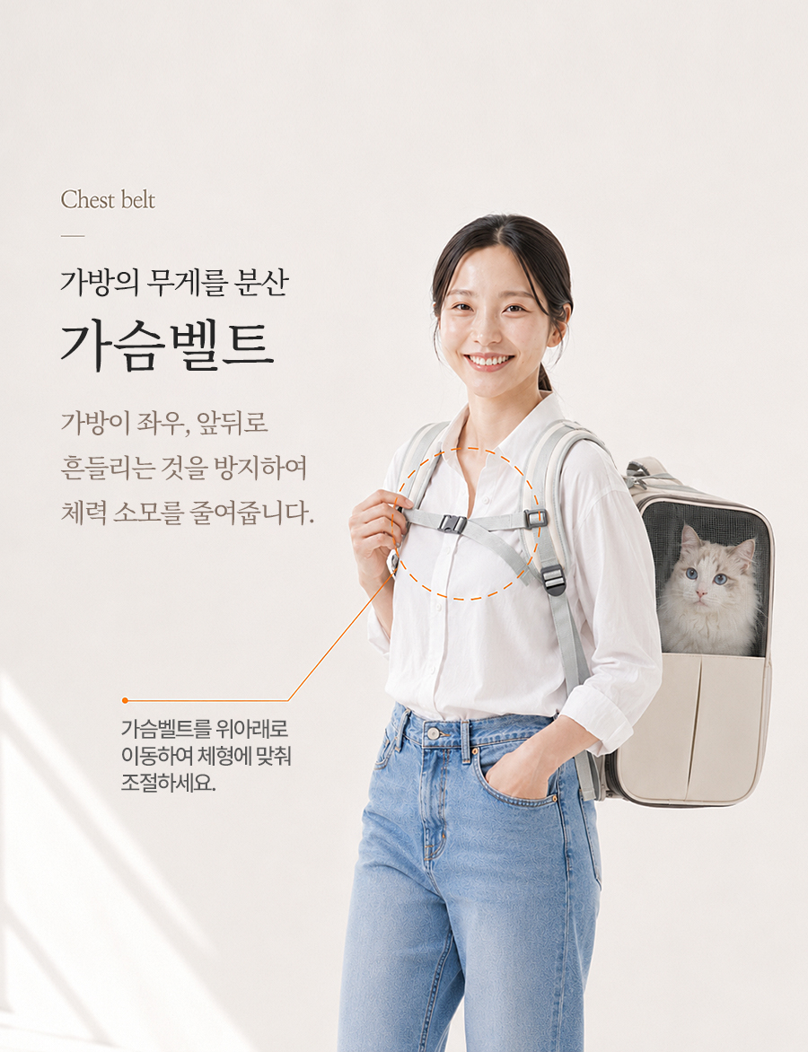 레토 강아지 이동가방 고양이 이동장 백팩 가방 대형 상세 이미지 25