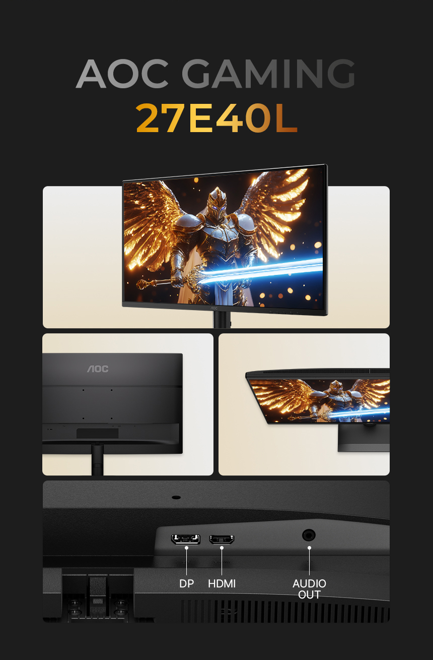 알파스캔 AOC 27E40L 27인치 게이밍 보더리스 144Hz IPS 원형편광 AI HDR 무결점 가성비 듀얼 서브 모니터 27%EC%9D%B8%EC%B9%98 %EA%B2%8C%EC%9D%B4%EB%B0%8D %EB%AA%A8%EB%8B%88%ED%84%B0 27E40L DB 22