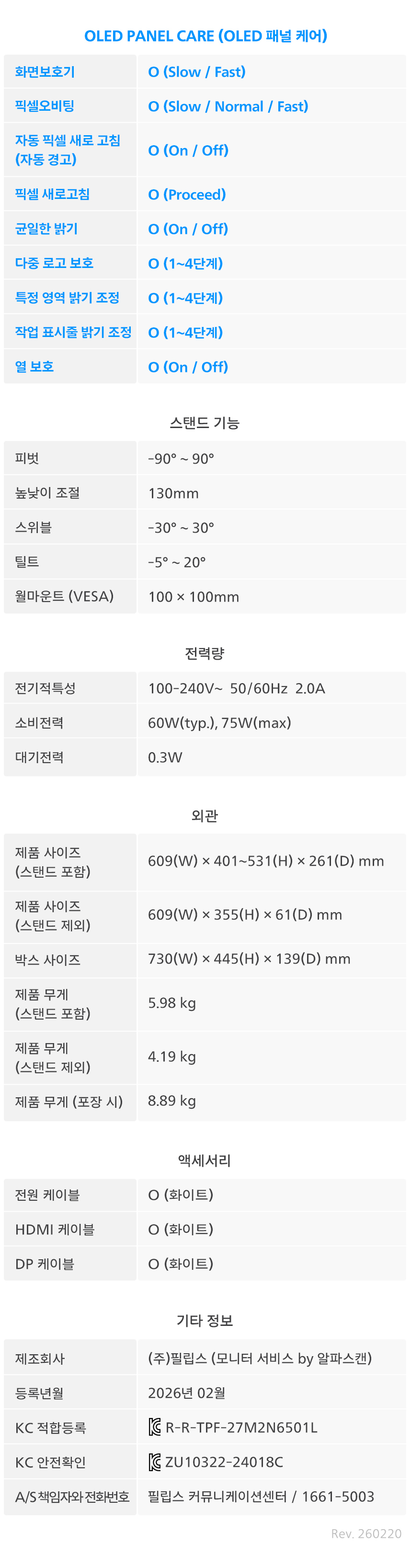 필립스 에브니아 27M2N6501L QHD OLED 240 지싱크 HDR 멀티스탠드 게이밍 화이트 퀀텀닷 데스크테리어 27인치 모니터 무결점 27%EC%9D%B8%EC%B9%98 %EA%B2%8C%EC%9D%B4%EB%B0%8D %EB%AA%A8%EB%8B%88%ED%84%B0 27M2N6501L DB 29