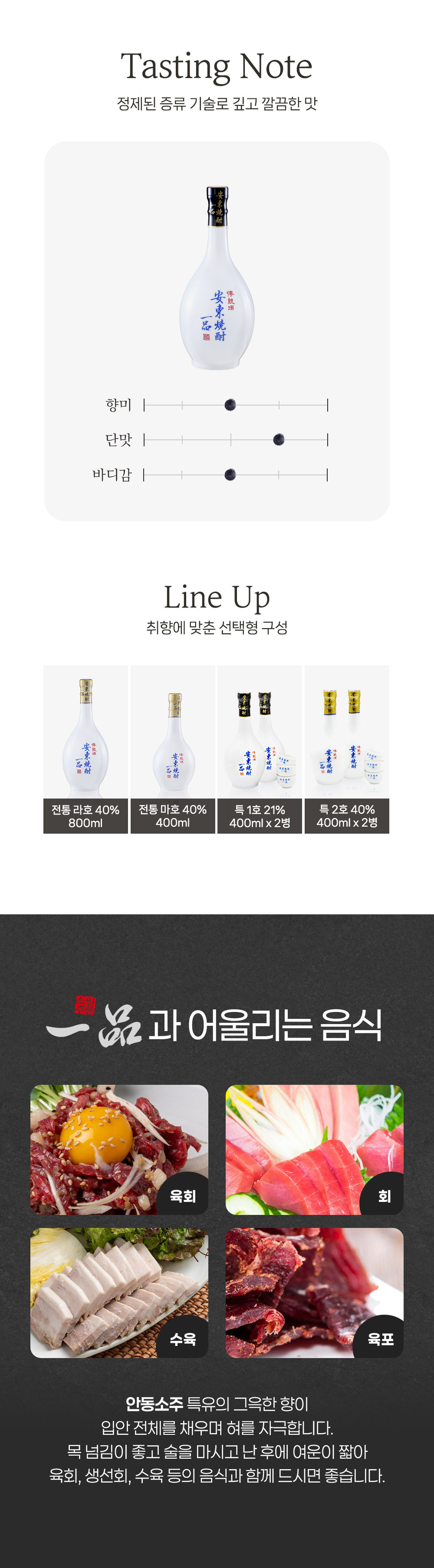 안동소주 선물세트 전통주