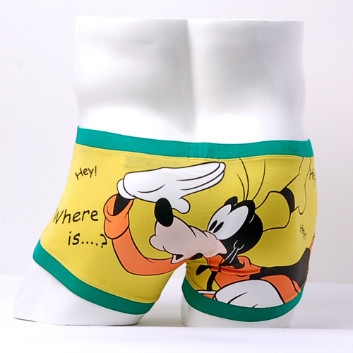 Disney Underpants Men Boxer Short Briefs Disney Underwear Cotton Pouch