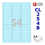 아이라벨 CL254B (54칸) 흰색  광택 [100매] iLabels