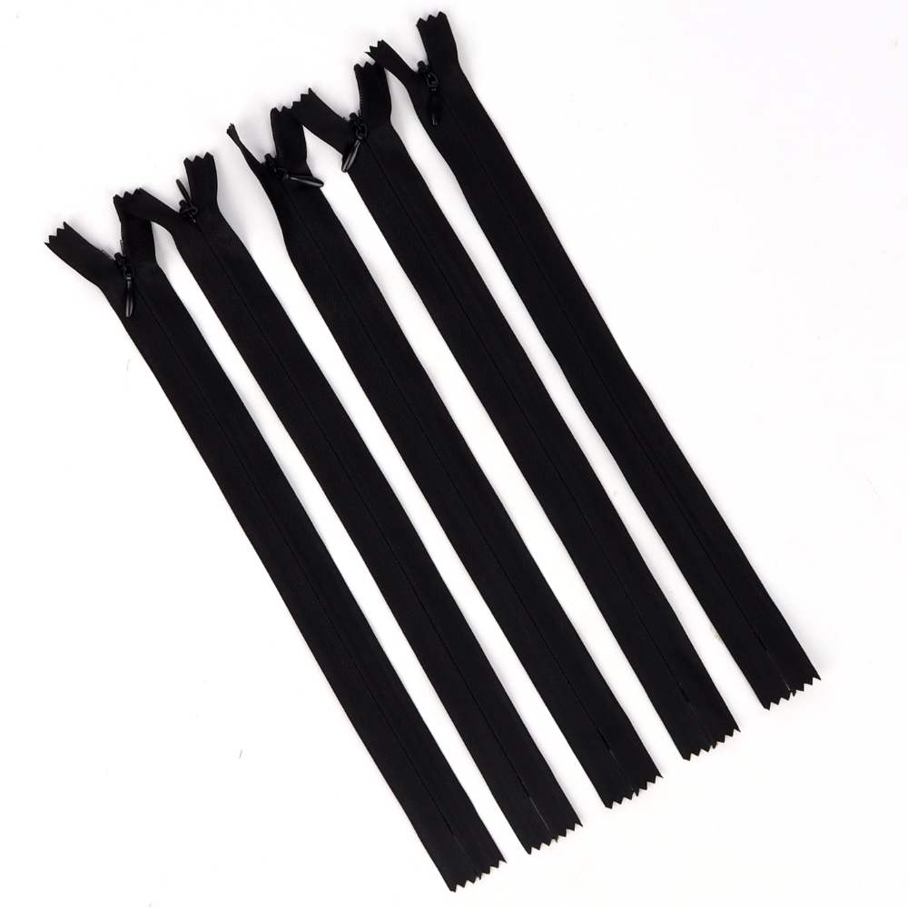 미싱부자재 콘솔지퍼 블랙 25cm 5P