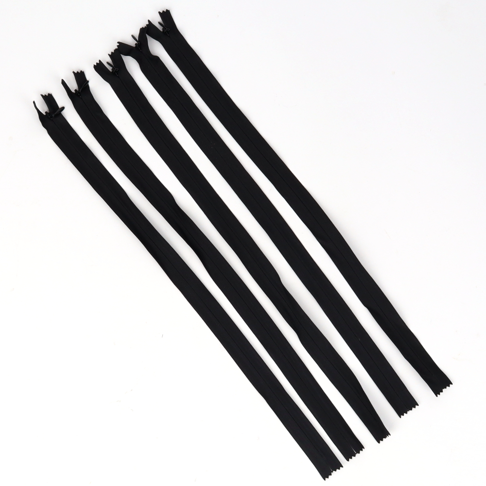 미싱부자재 콘솔지퍼 블랙 45cm 5P