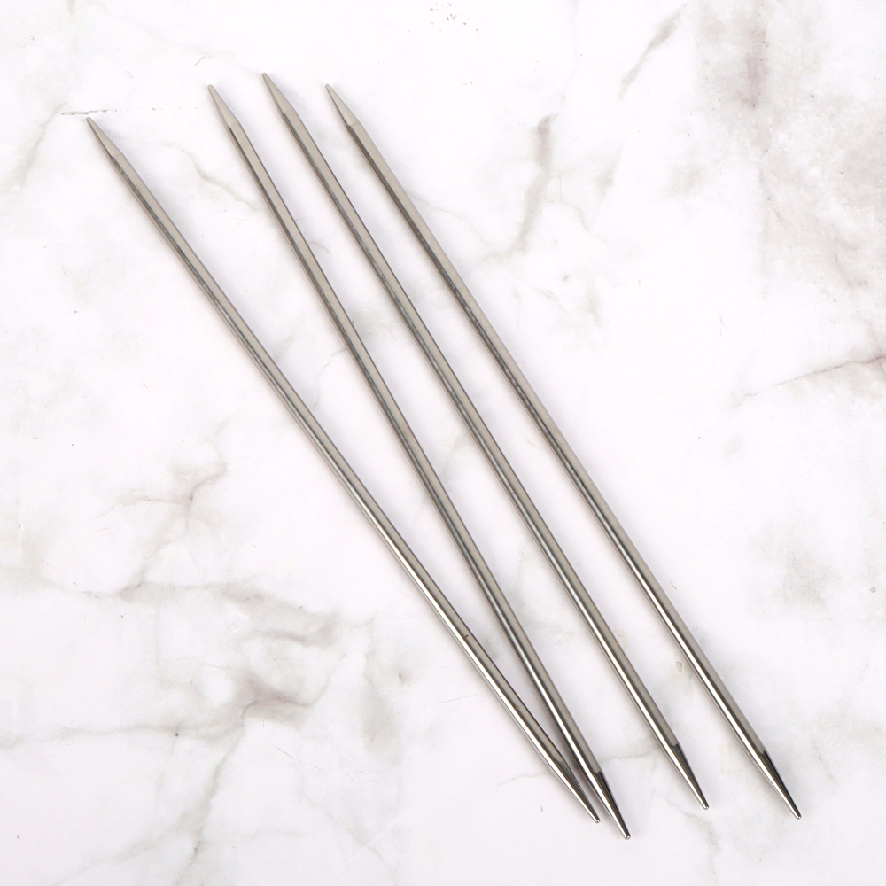 뜨개질 스텐 대바늘 장갑바늘 6호 4P