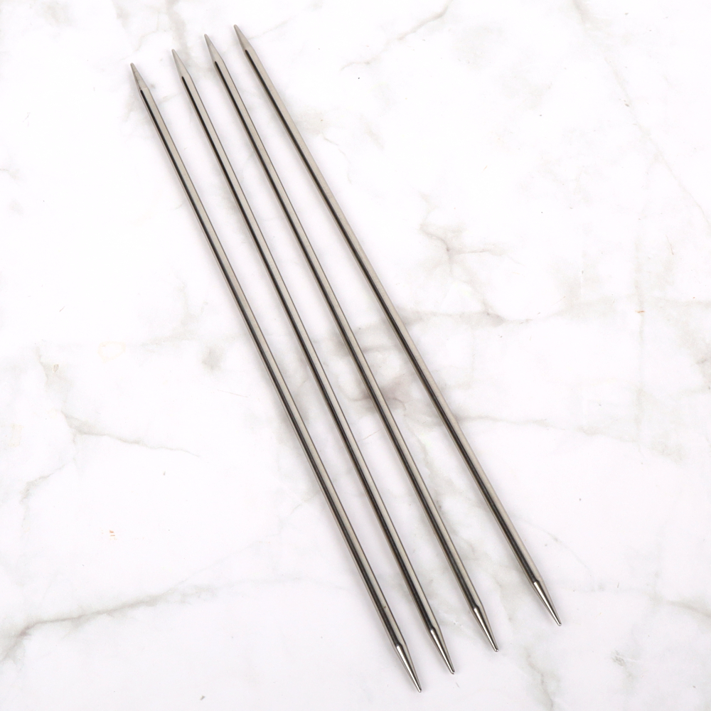 뜨개질 스텐 대바늘 장갑바늘 8호 4P