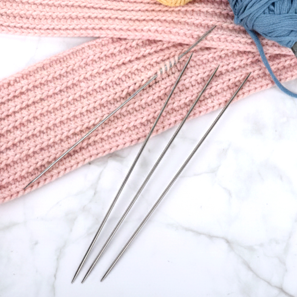 뜨개질 스텐 대바늘 장갑바늘 12호 4P