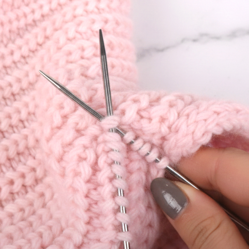 뜨개질 스텐 대바늘 장갑바늘 12호 4P