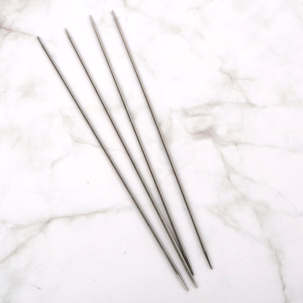 뜨개질 스텐 대바늘 장갑바늘 12호 4P