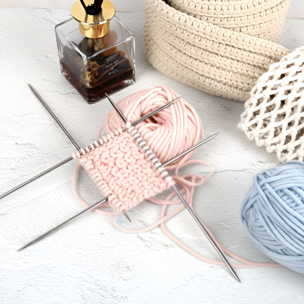 뜨개질 스텐 대바늘 장갑바늘 12호 4P