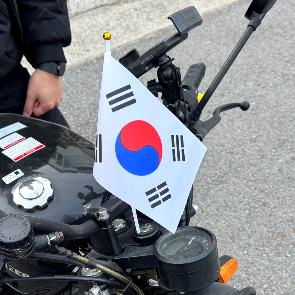 대한민국 응원깃발 손 태극기 미니