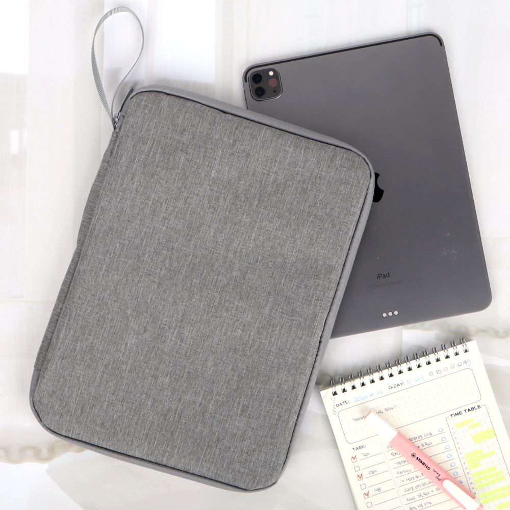 베이직 태블릿 파우치 13인치 그레이