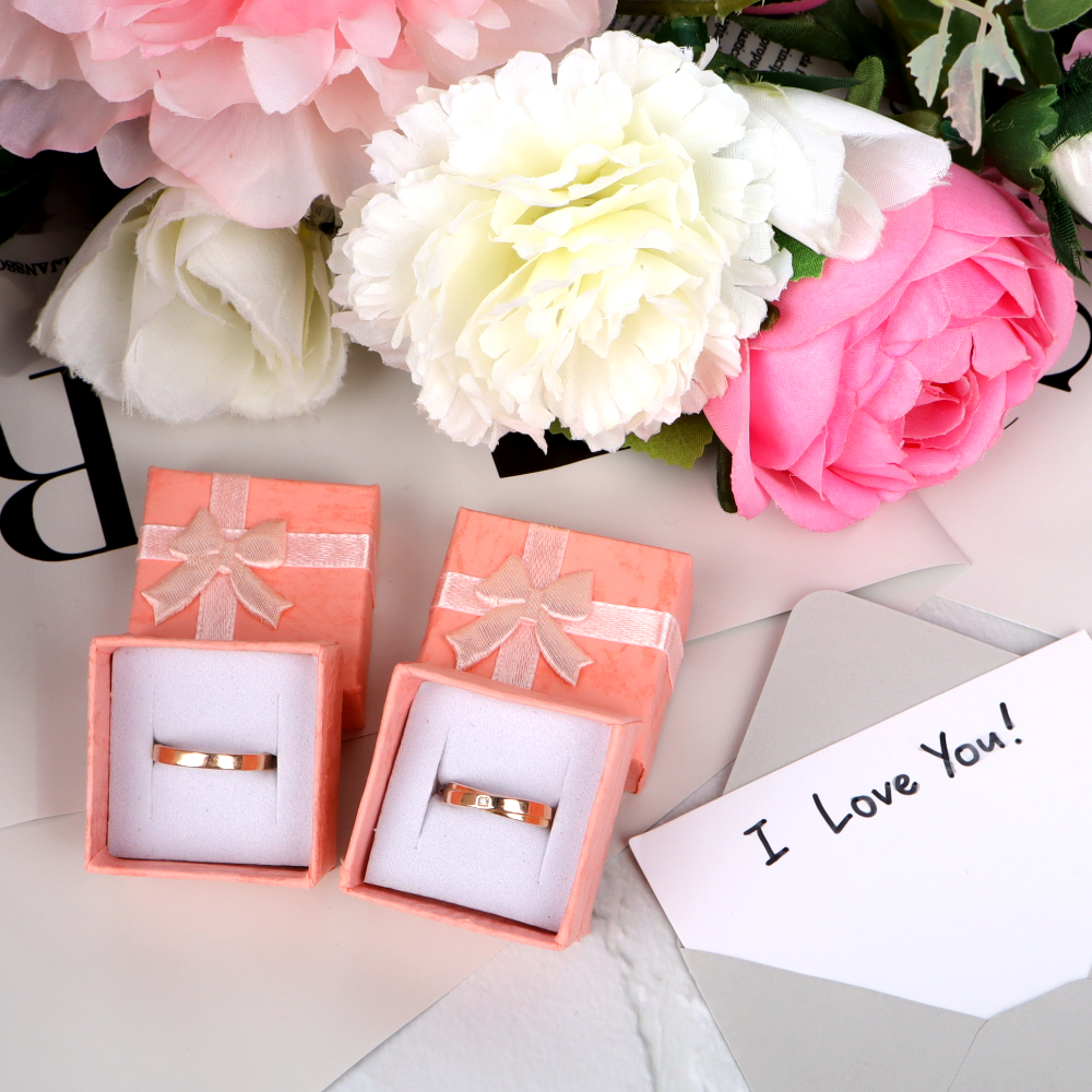 선물포장 돌반지함 반지케이스 핑크