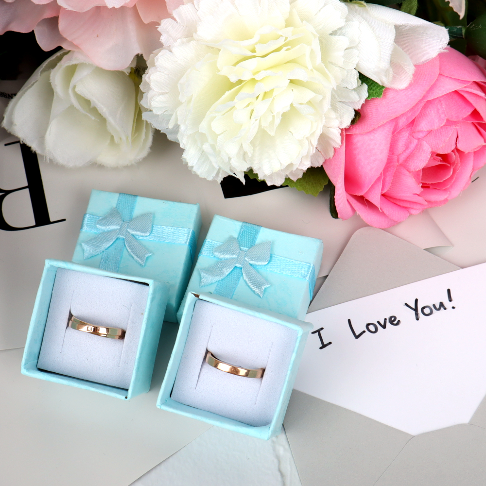 선물포장 돌반지함 반지케이스 민트