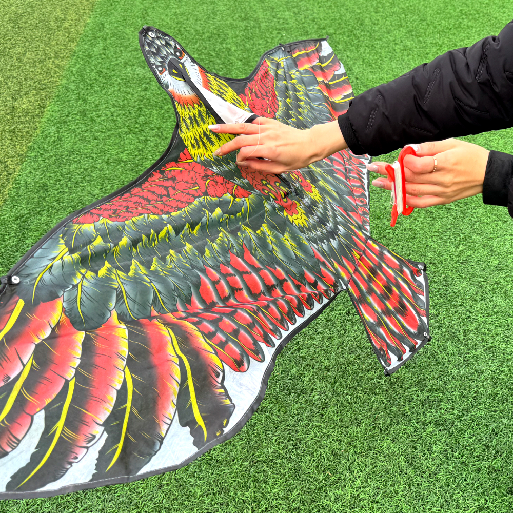 연날리기 새쫓는 독수리연 150cm