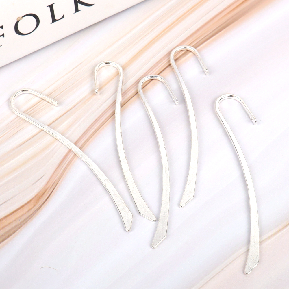 책갈피만들기 금속 책갈피 부자재 실버 5P