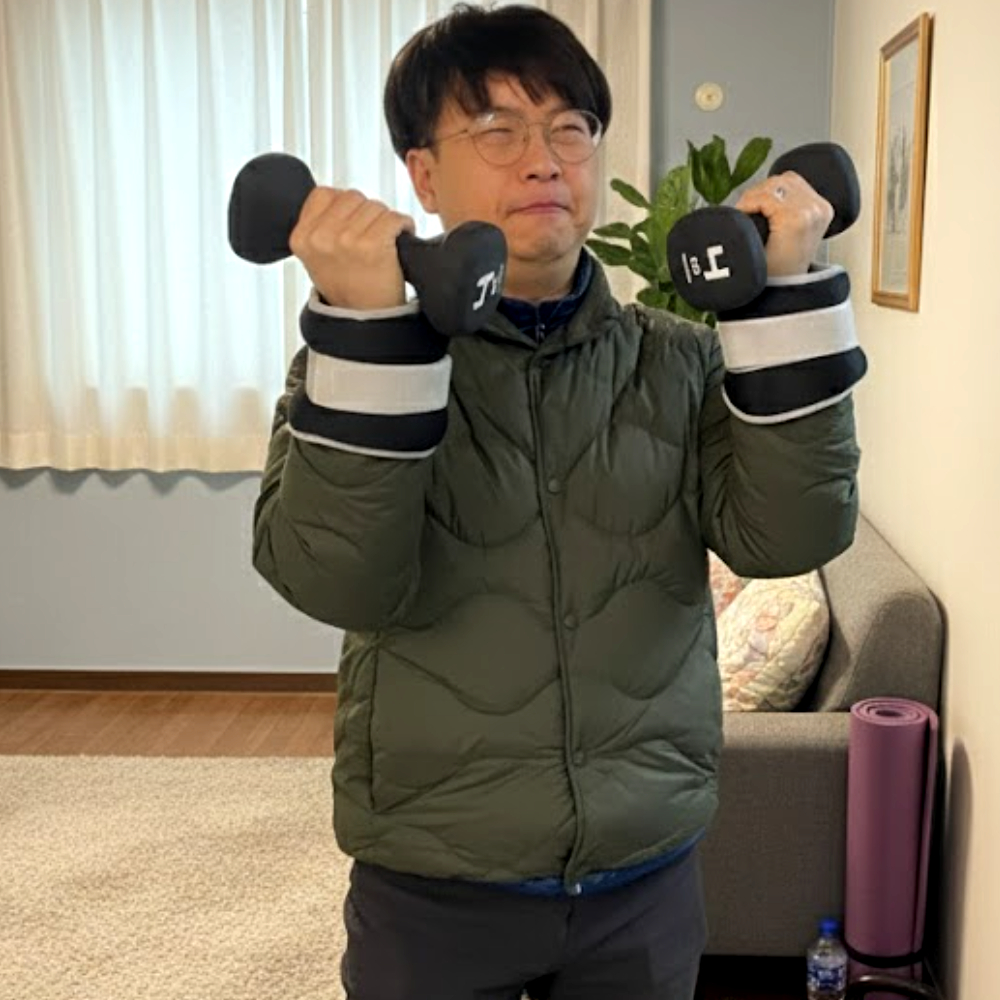 손목 발목 중량밴드 모래주머니 1kg 2개입