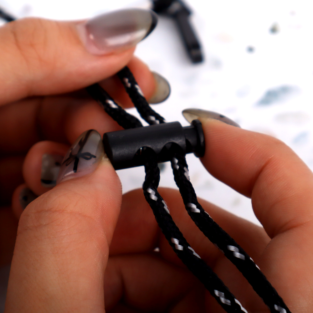 마스크 모자끈 길이조절 스트랩