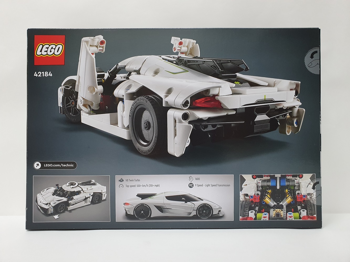 레고 테크닉 42184 Koenigsegg Jesko Absolut 화이트 하이퍼카/국내