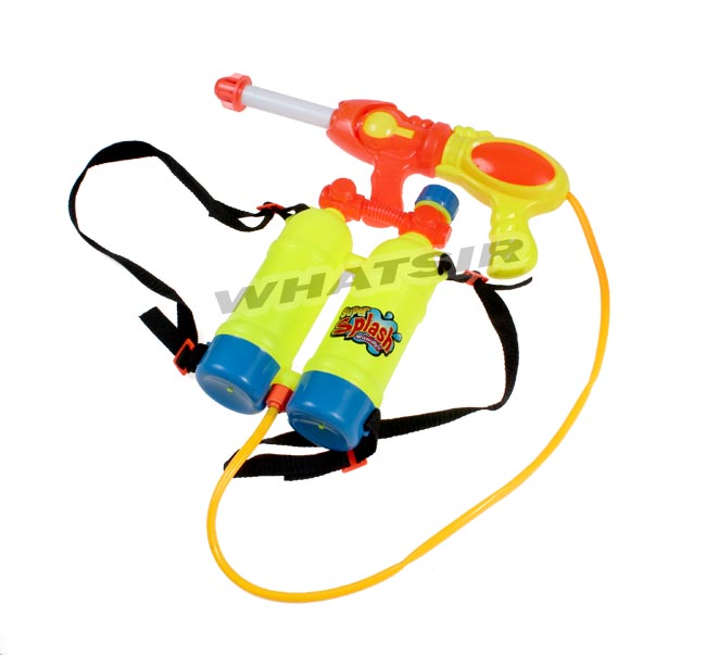 Double Bottle Backpack Water Gun Squirt Gun Container Water Blaster ...