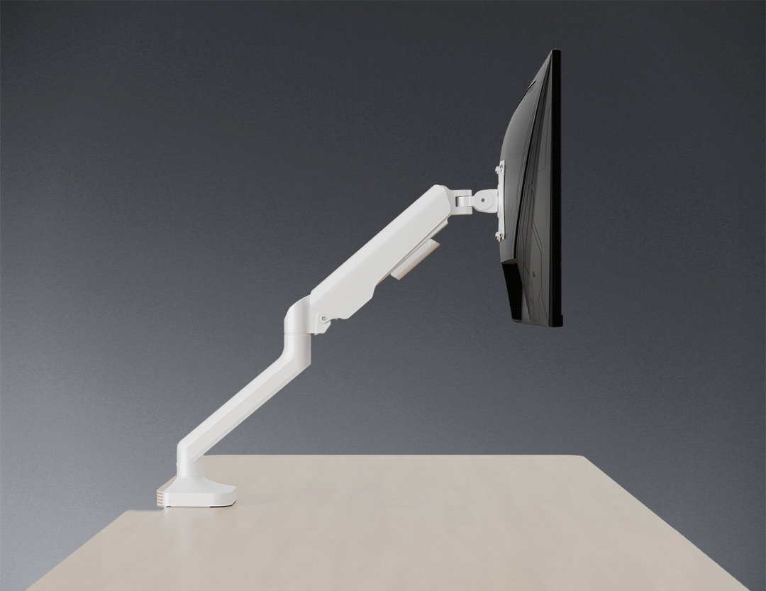 카멜인터내셔널] 고중량 싱글 모니터암, 카멜마운트 CA1H [블랙] ▷ 최대 40형 ◁ : 컴퓨존