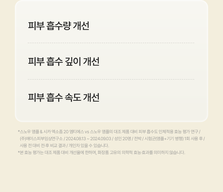 CHARDE Snow Ampoule - details 24