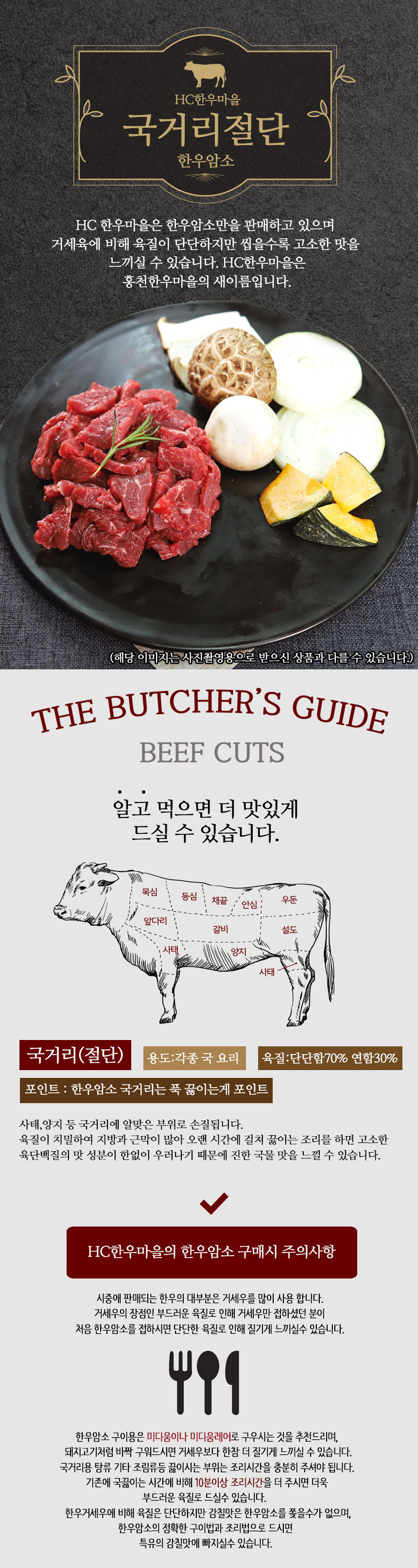 국거리(절단)