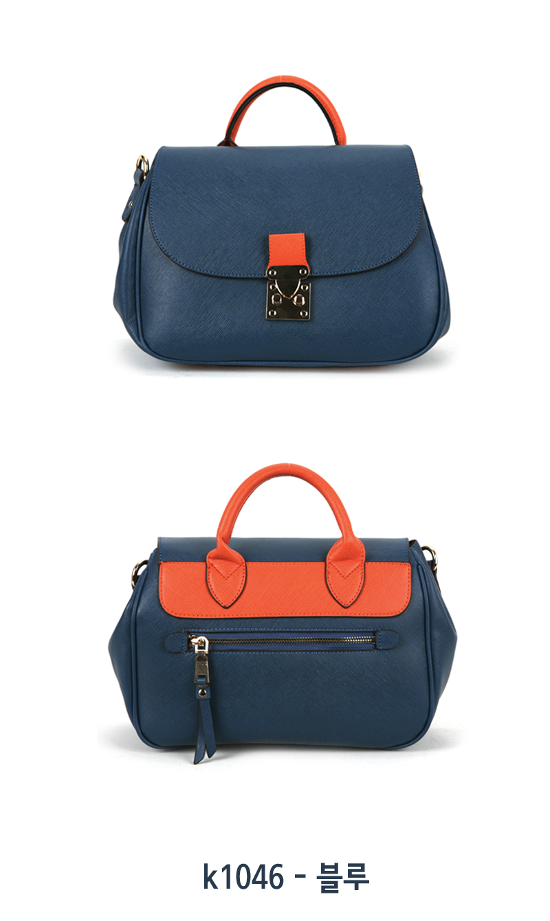 韩国kling品牌 新款 时尚百搭 单肩包手提包斜挎包 定型女包k1046