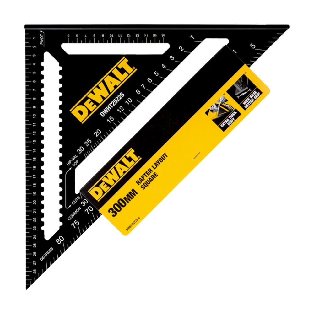 디월트 DWHT25228-0 프리미엄 삼각자 300mm 골조용