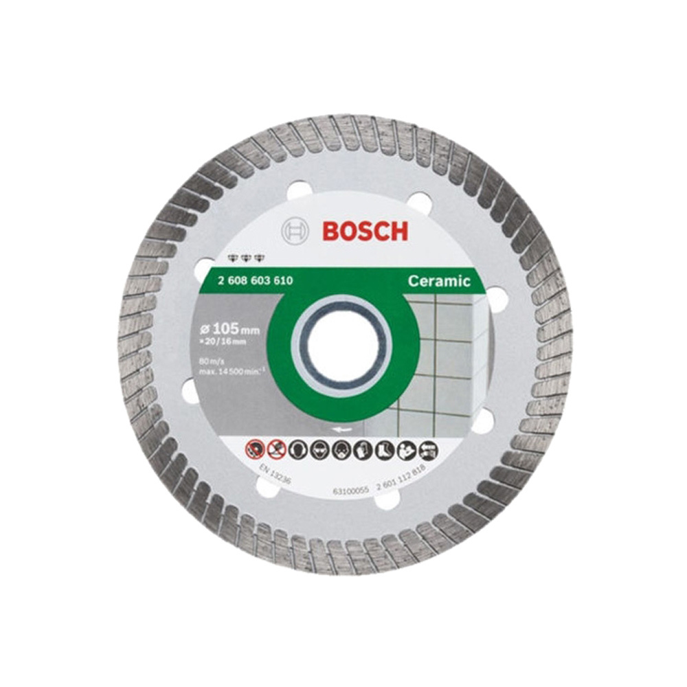 보쉬 2608603610 다이아몬드 터보날 타일용 105mm