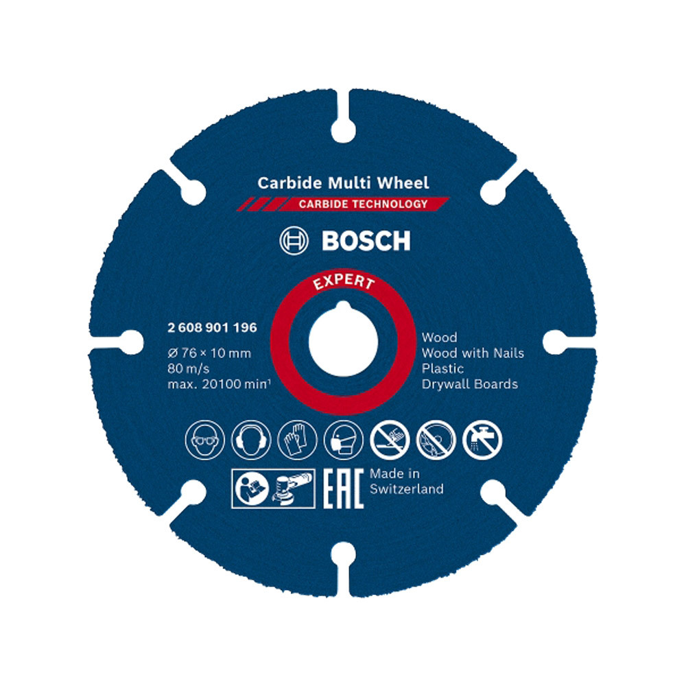 보쉬 카바이드 멀티휠 75mm GWS10.8-76V-EC용