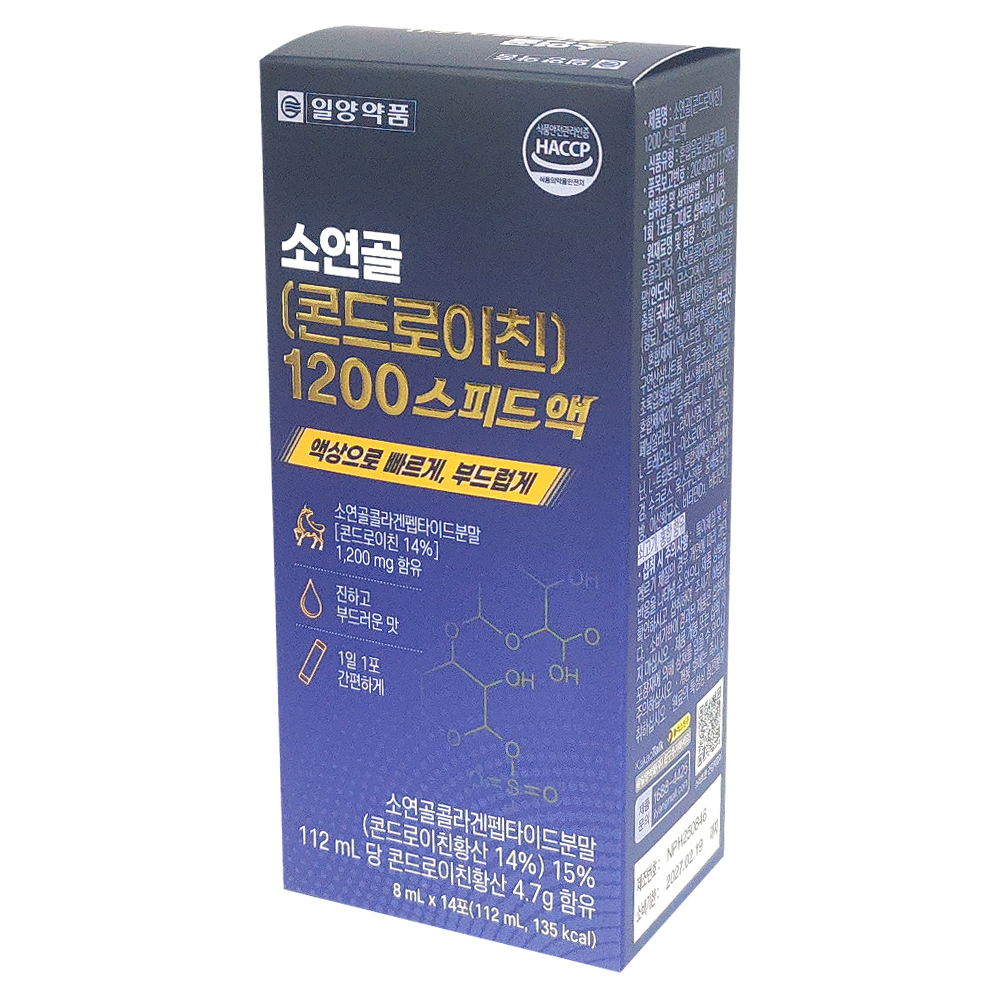 일양약품 소연골 콘드로이친 1200 스피드액 (14포)