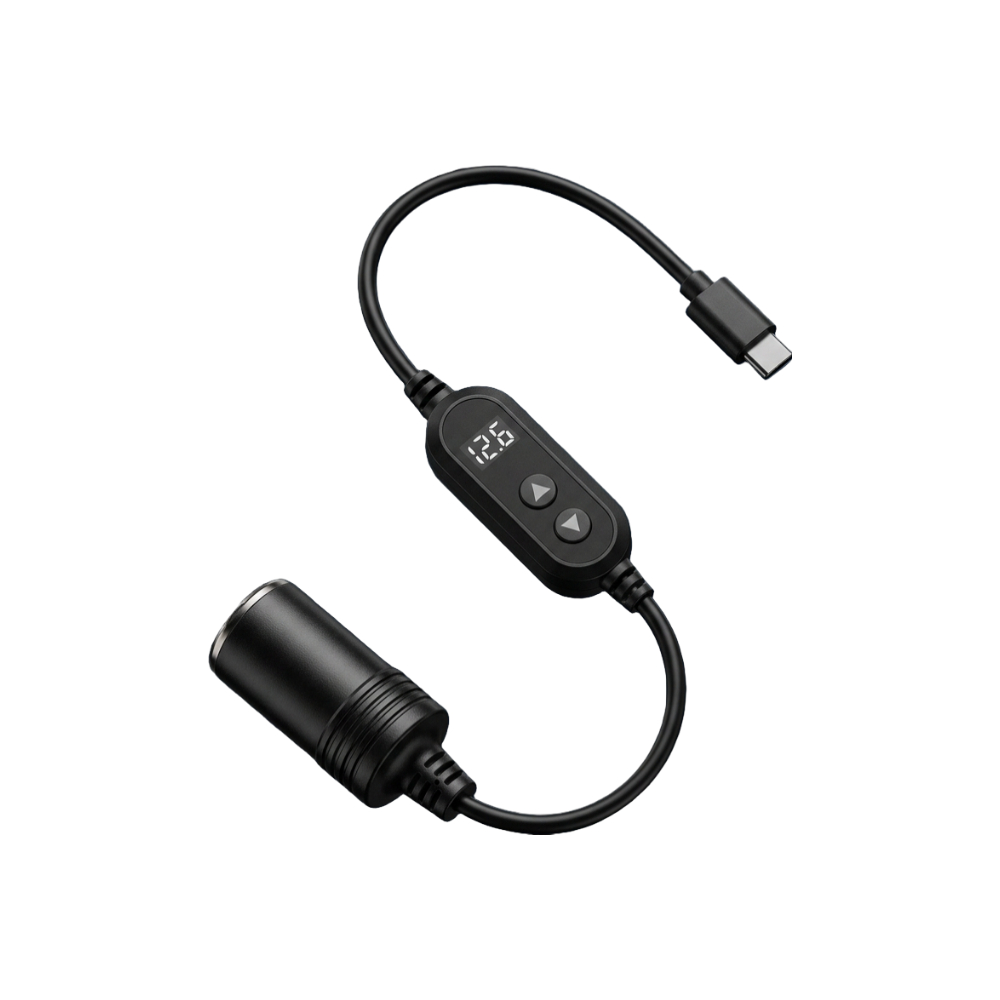 오토크루 USB-C PD 12V 시거잭 변환 케이블 36W 차량용 컨버터 AC-TL97