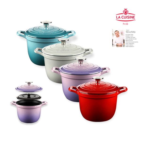 [La Cuisine] 라퀴진 아일랜드 무쇠 라이스 쿠커 18cm
