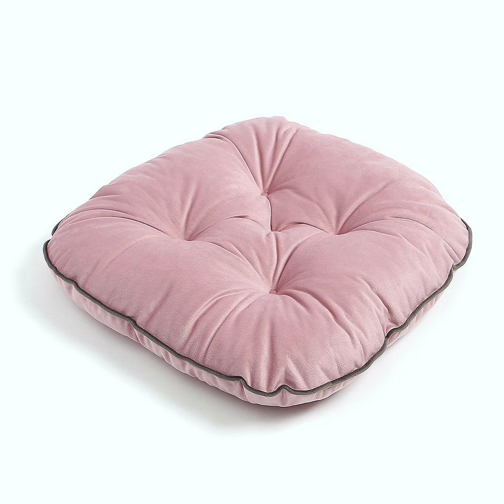 사각 쿠션 식탁 높은 겨울 방석 핑크 체어 메트  소파 매트  바닥 깔개
