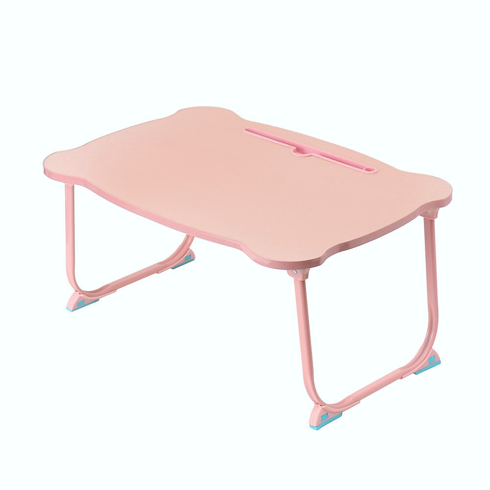 접이식 좌식 테이블 서랍 탁자 핑크 앉은뱅이 책상 목재상 다과상 접이식 상