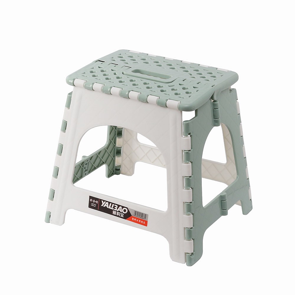 사각 폴딩 체어 주방 발받침 의자 그린 S 캠핑 조리대 주방 스툴 미니 테이블