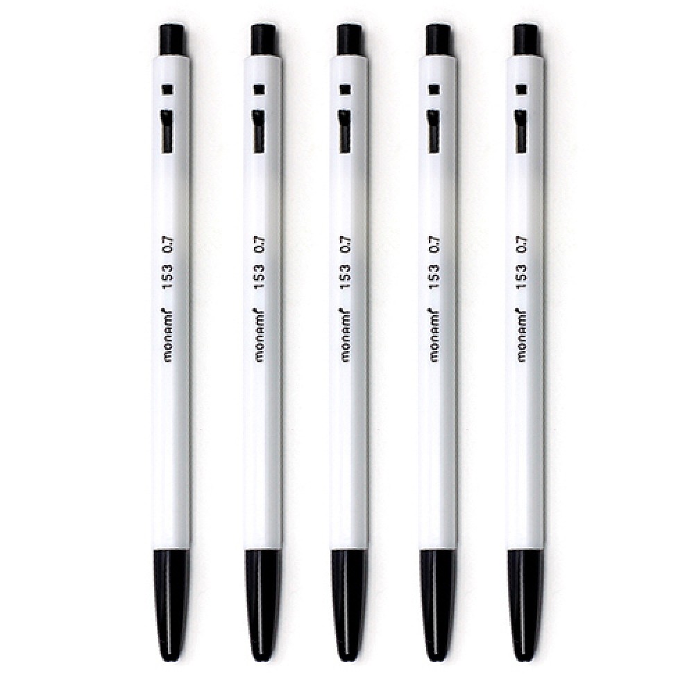 모나미 사무용 검정 볼펜 12p 0.7mm 흑 글씨 볼펜 부드러운 볼펜 사인펜 대용