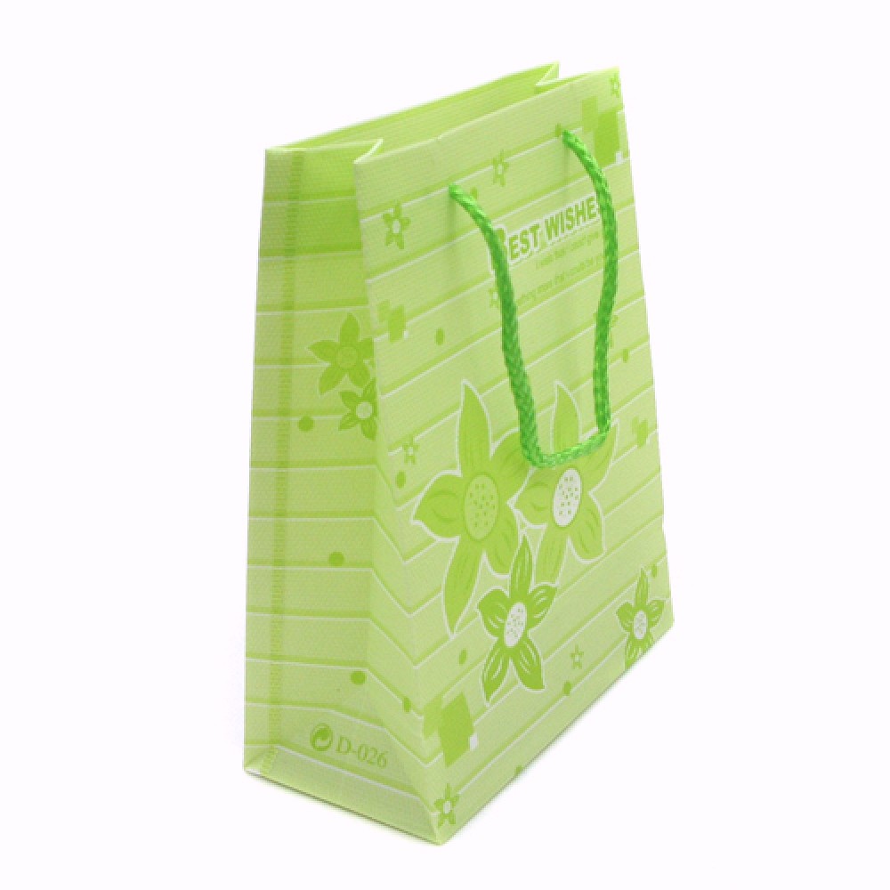 Oce 튼튼한 생활방수 쇼핑백 10p 18x14x6.5 세로 봉투 봉지 기프트 패킹 케이스 포장 가방