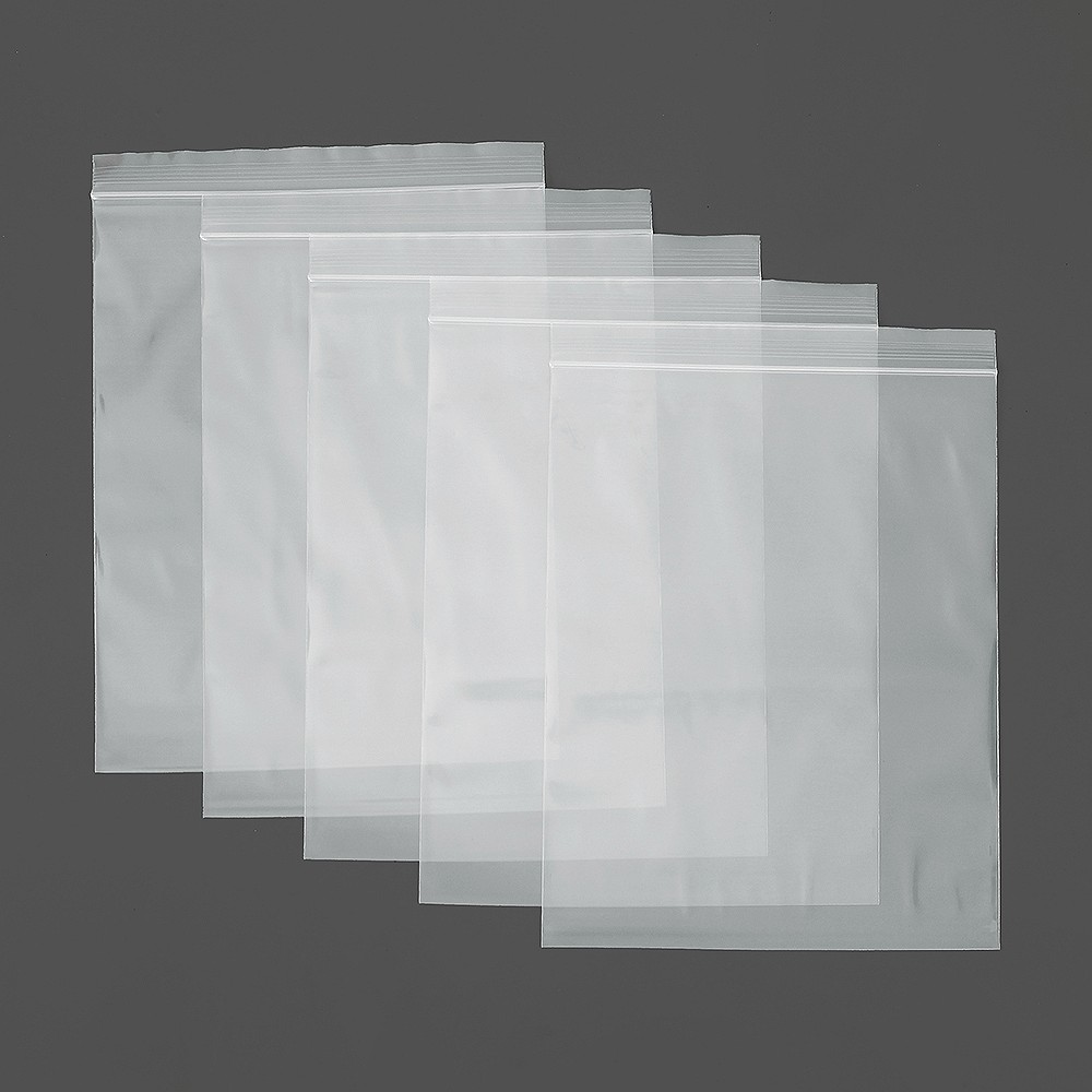 Oce FDA 냉동 지퍼백 200p 10x15 투명 튼튼한 지퍼팩 위생 봉투 밀봉 소분 팩