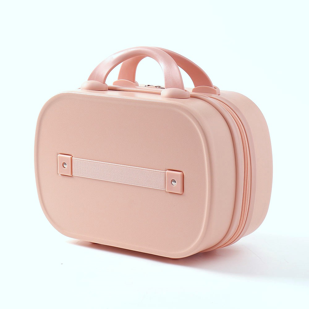 Oce 라운드 여성 미니 여행 트렁크 핑크 손가방  캐리어 보조 가방 예쁜 여행용 가방